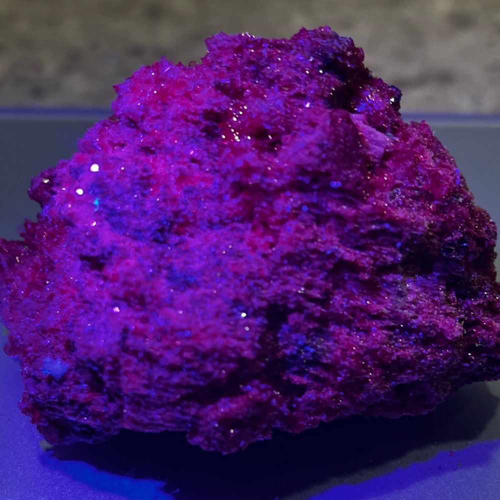 Raw Ruby with UV Flashlight - Picture 9 of 10